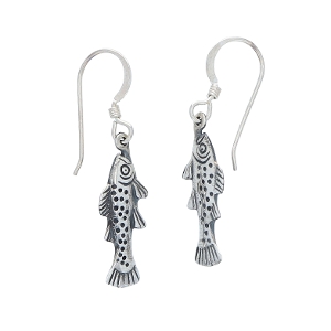 Small Trout Earrings